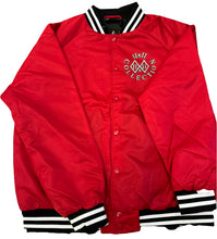 Load image into Gallery viewer, IIxII Red Varsity Jacket