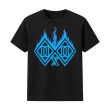 Load image into Gallery viewer, Flames IIxII Graphic Tee Blue