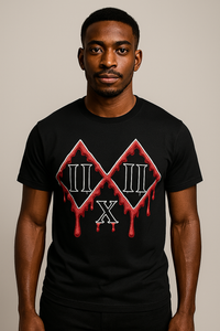 Drip IIxII Graphic Tee black/Red