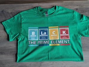 B. La. C. K.  T-shirt