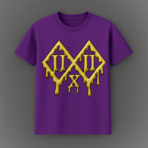 Drip IIxII Graphic Tee Gold