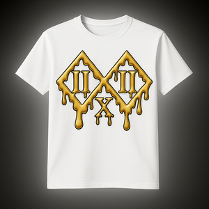 Drip IIxII Graphic Tee Gold