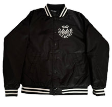 Load image into Gallery viewer, IIxII Black Varsity Jacket