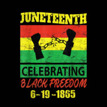 Load image into Gallery viewer, Juneteenth Commemorative T-Shirts