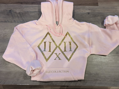 IIxII Light Pink Hoodie