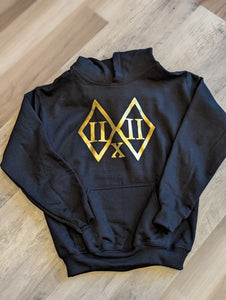 Youth IIxII Black Hoodie