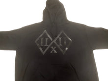 Load image into Gallery viewer, IIxII Black Hoodie