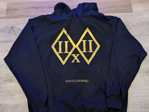 IIxII Black Hoodie